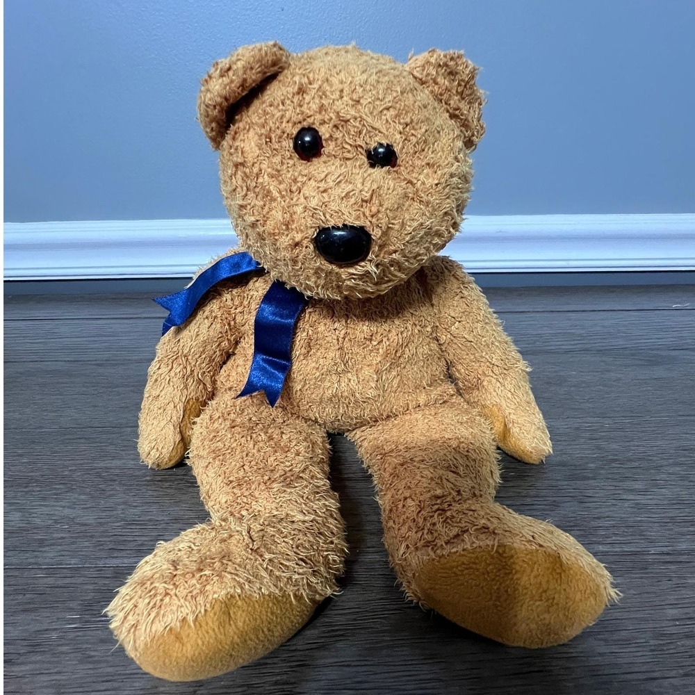 TY Beanie Buddies‎ Collection Plush Teddy Bear Vintage 1999 Brown Stuffed Animal
